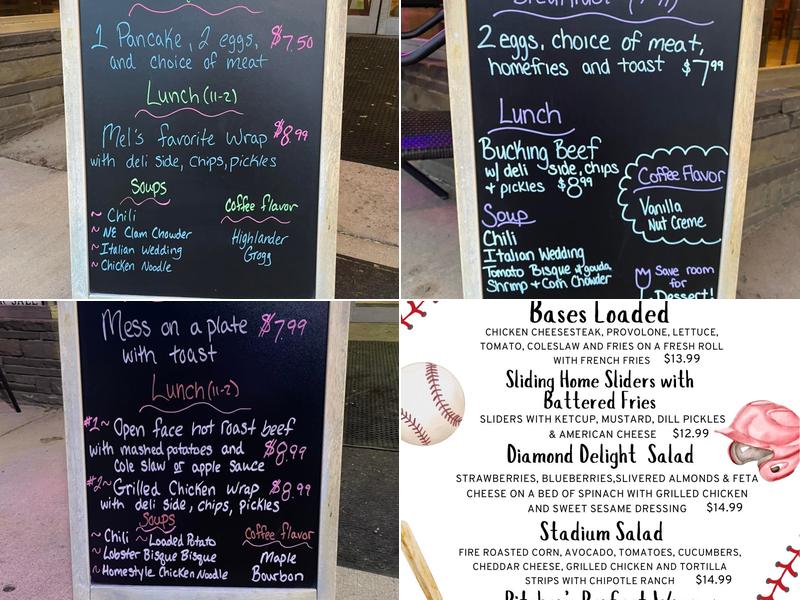 Mel's Deli & Cafe Menu