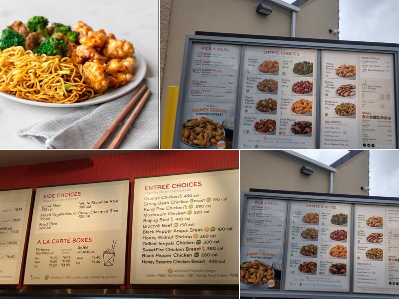 Panda Express Menu