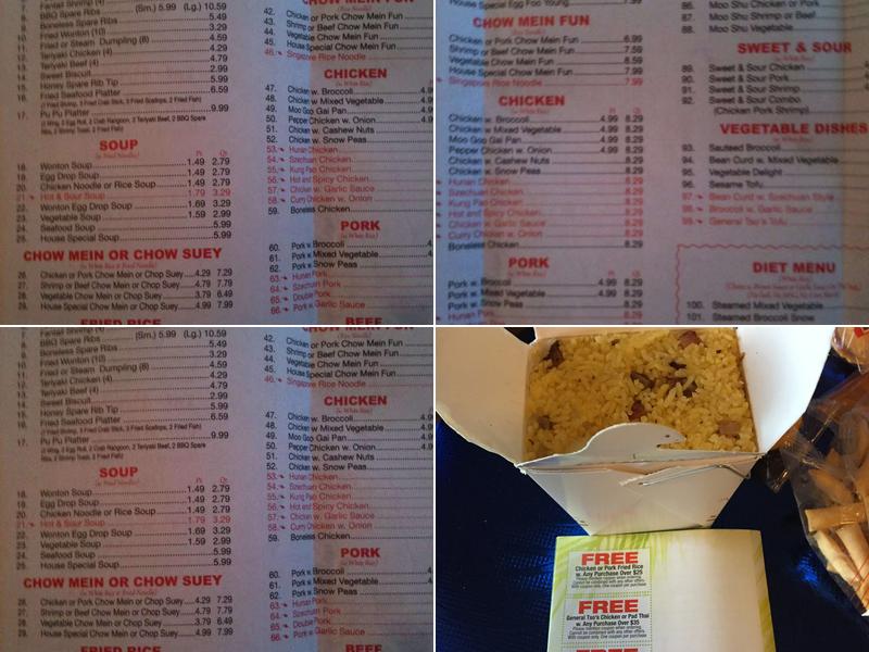 Ever Spring Menu