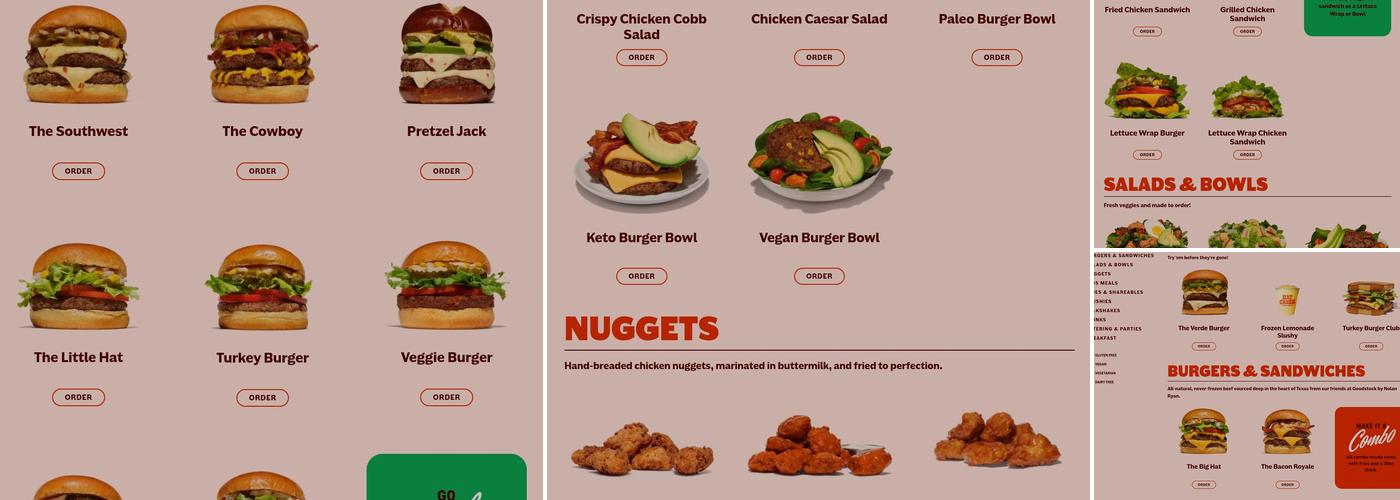 Hat Creek Burger Company Menu