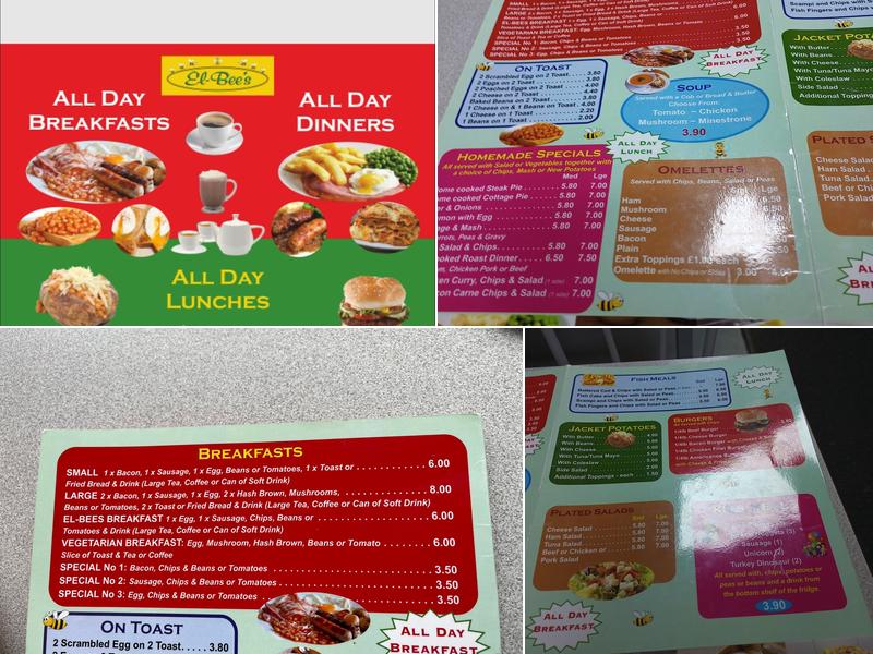 El-Bee's Menu
