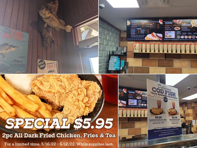 Bill Miller BBQ Menu