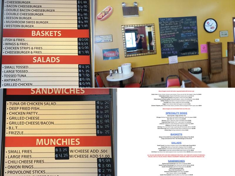 Hot Diggity Dogs & Hoagies Too Menu