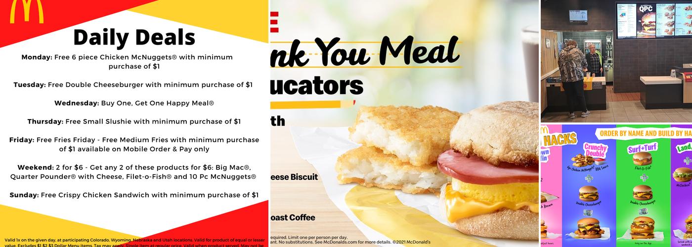 McDonald's Menu
