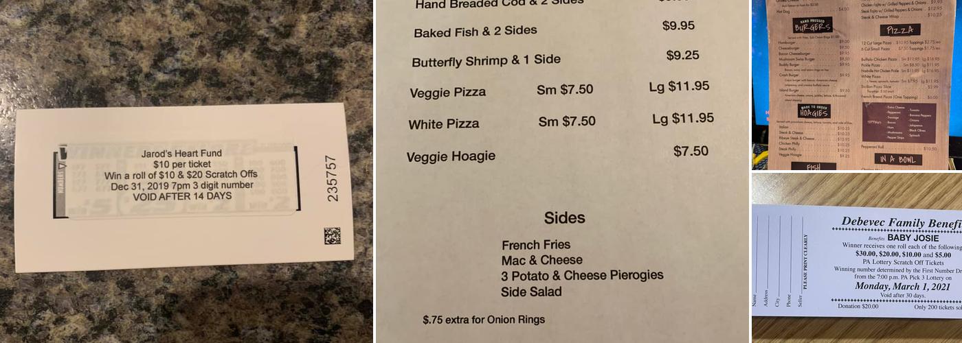 Bar 48 Menu