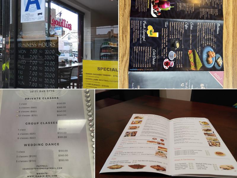 Güllüoglu Cafe&Bakery Menu