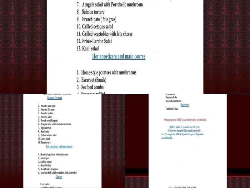 Gurman Menu