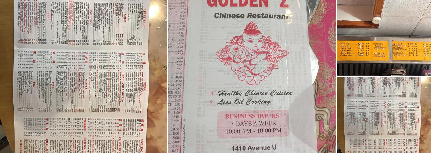 Golden Z 大快活食坊 Menu