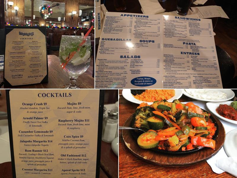 Wheeler's Menu