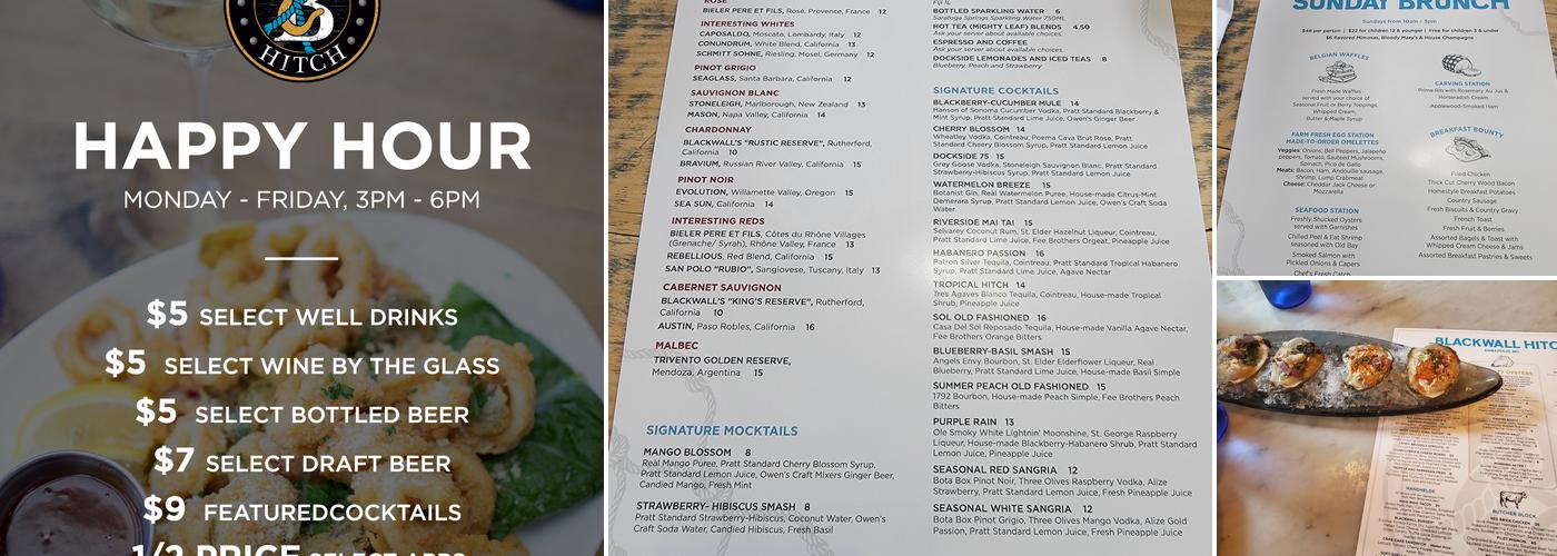 Blackwall Hitch Menu