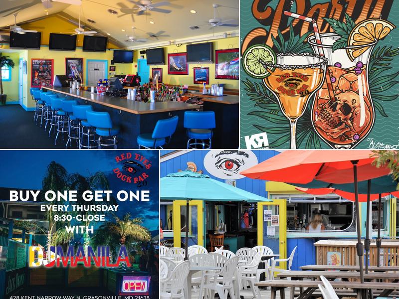 Red Eye's Dock Bar 428 Kent Narrow Way N, Grasonville