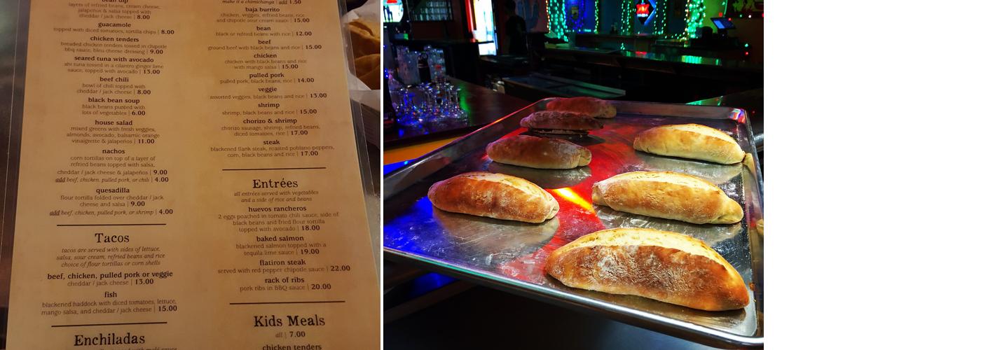 Baja Burrito Co. Menu