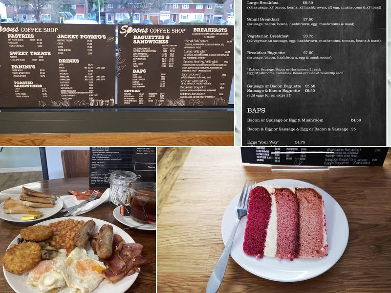 Spoons Coffee Shop Menu