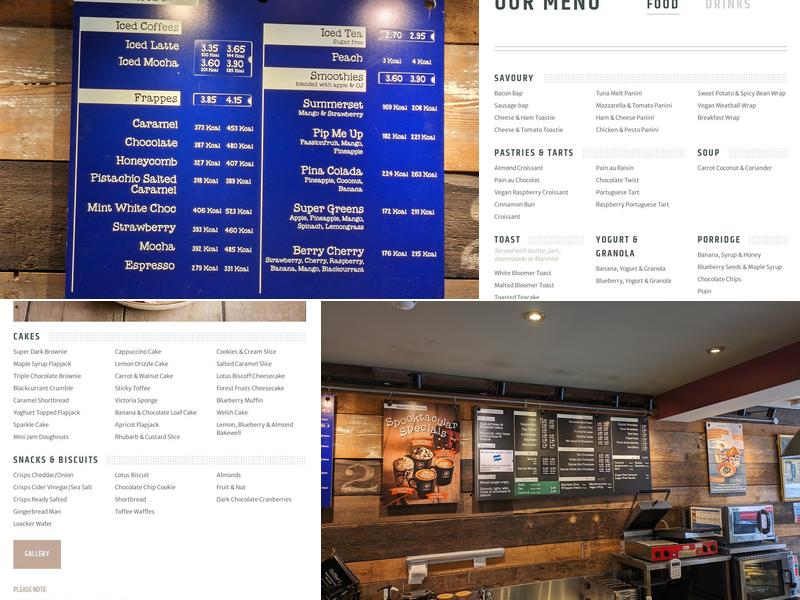 Coffee#1 Buckingham Menu