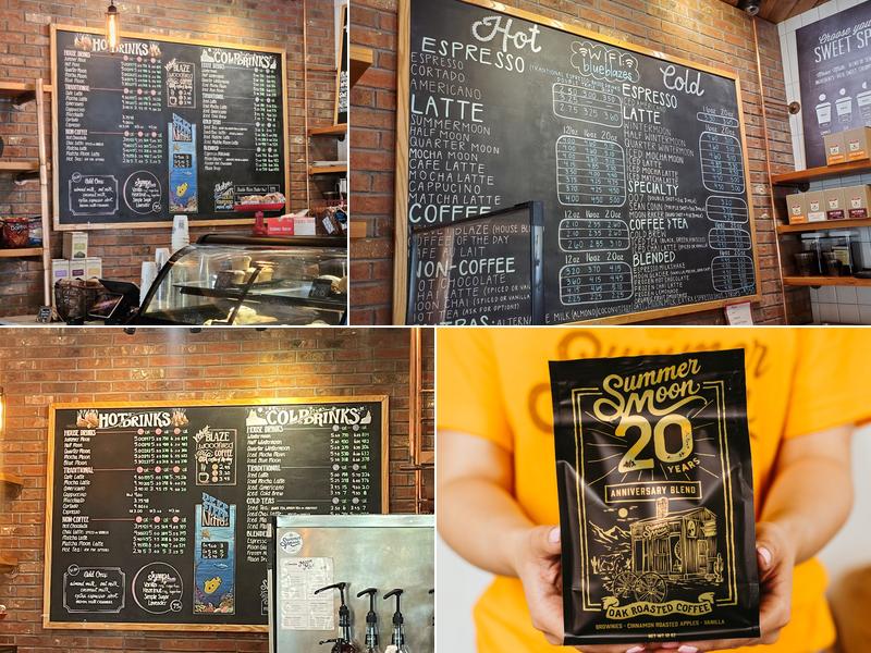 Summer Moon Coffee Menu