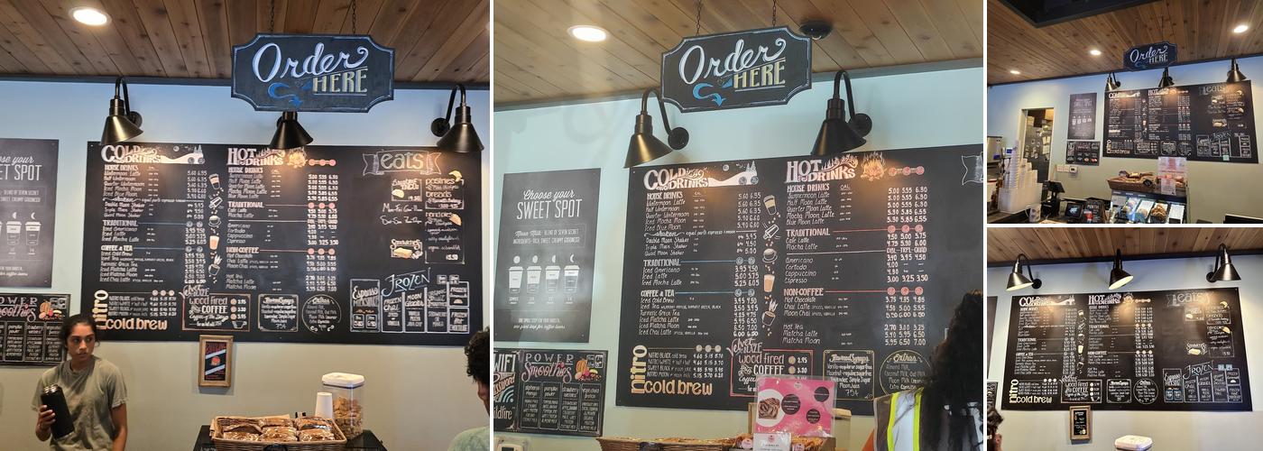 Summer Moon Coffee Menu