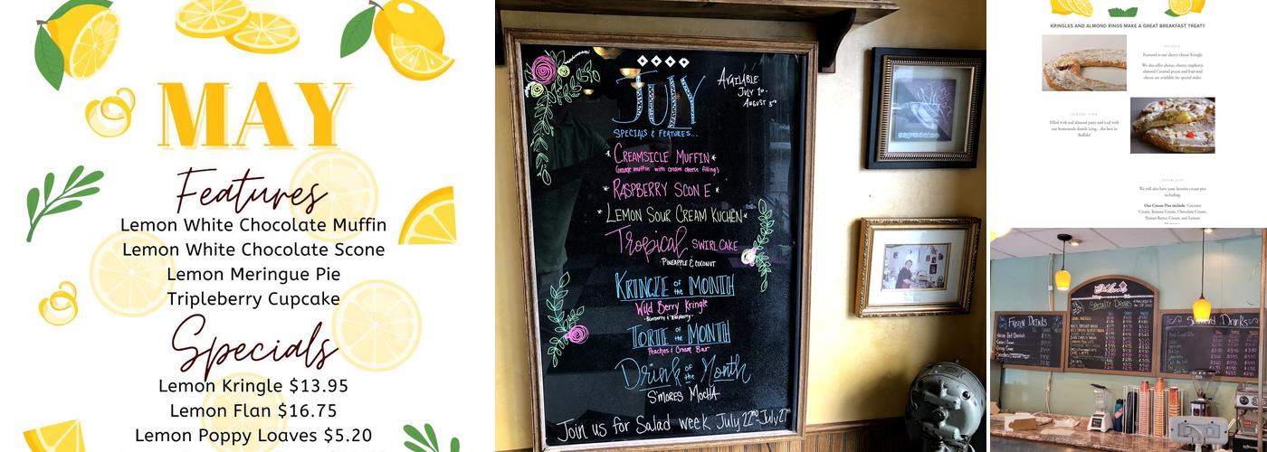 Ohlson's Bakery & Cafe Menu