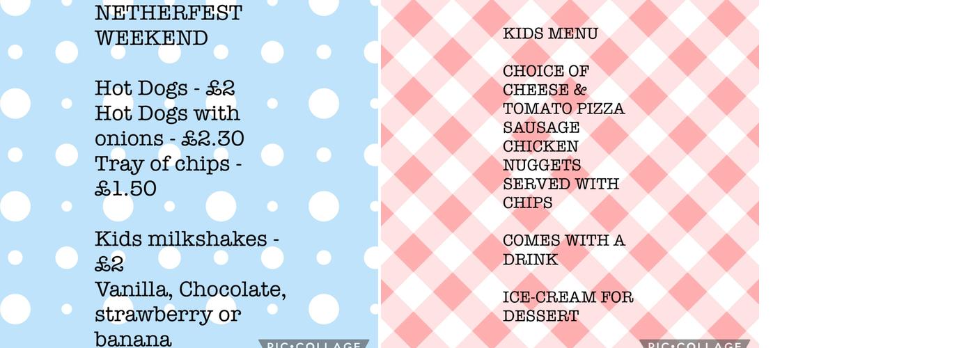 Corner Cafe Menu