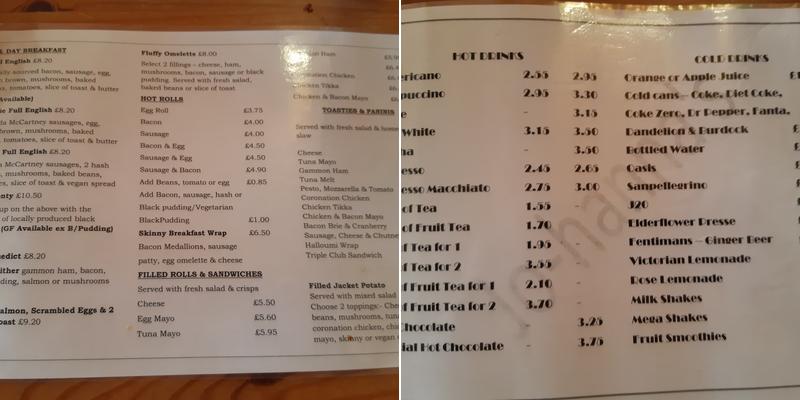Jo-hanna's Cafe & Bistro Menu