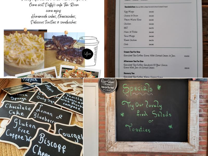 Duffy's Cafe Tearoom Menu