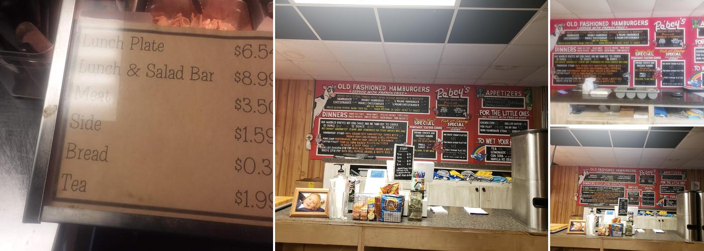 Skidmore's Grill Menu