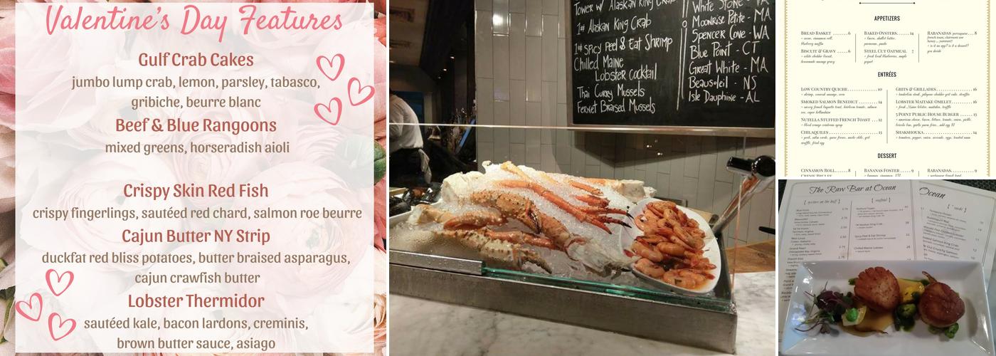 Ocean Restaurant Menu