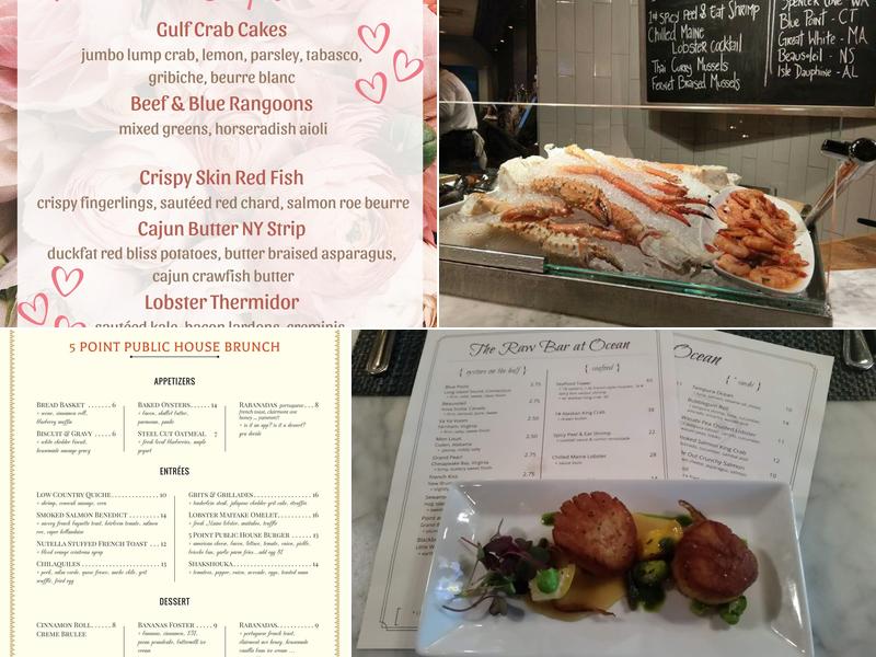 Ocean Restaurant Menu