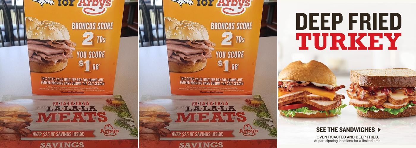 Arby's Menu