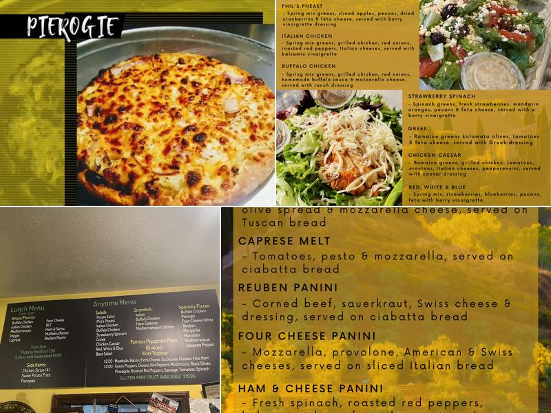 Laska's Pizza Menu