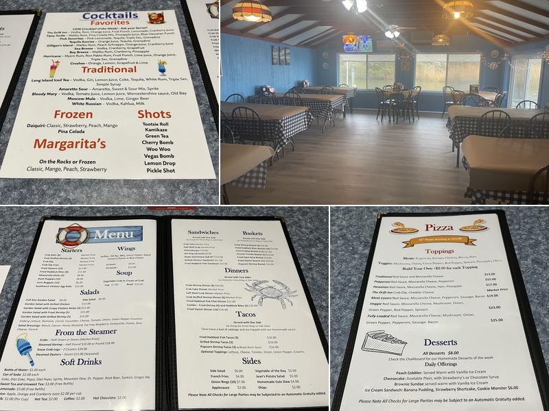 Drift Inn Menu
