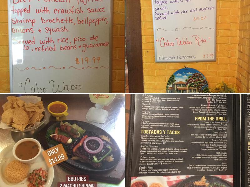La Casona Dining & Bar Menu