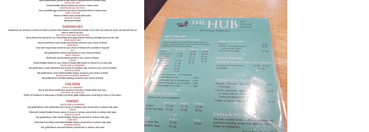The Hub Menu