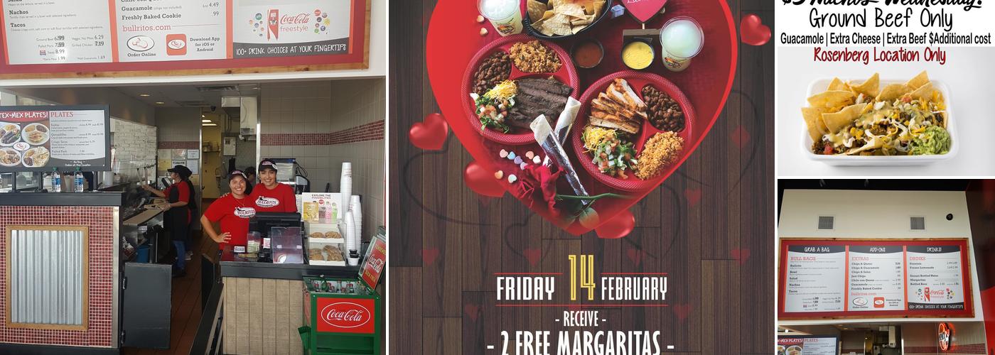 Bullritos Rosenberg Menu