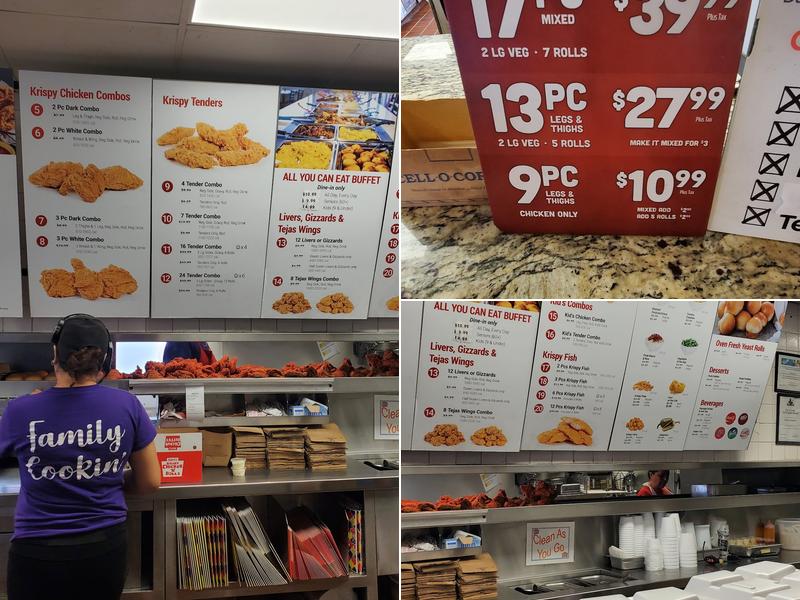 Hartz Chicken Buffet Menu