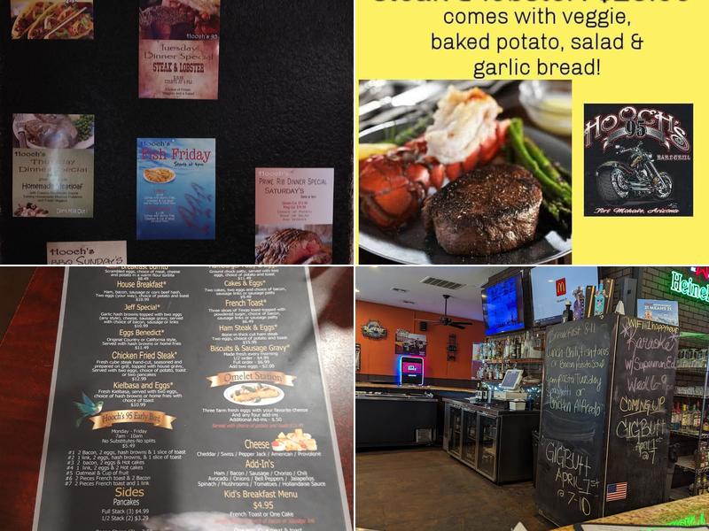 Hooch's 95 Bar & Grill Menu