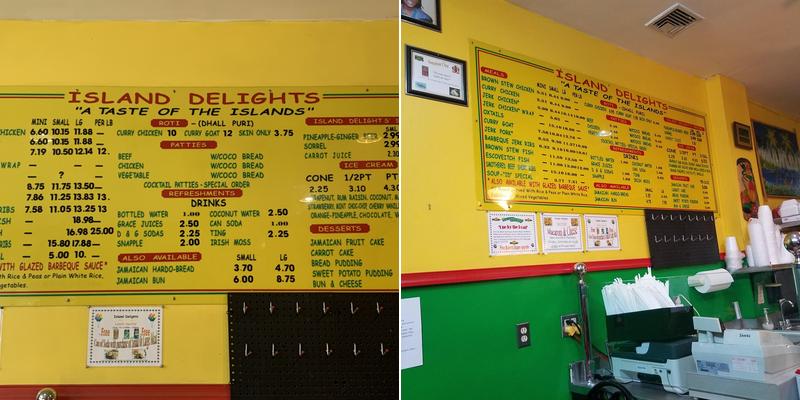 Royal Caribbean - Island Delight Menu