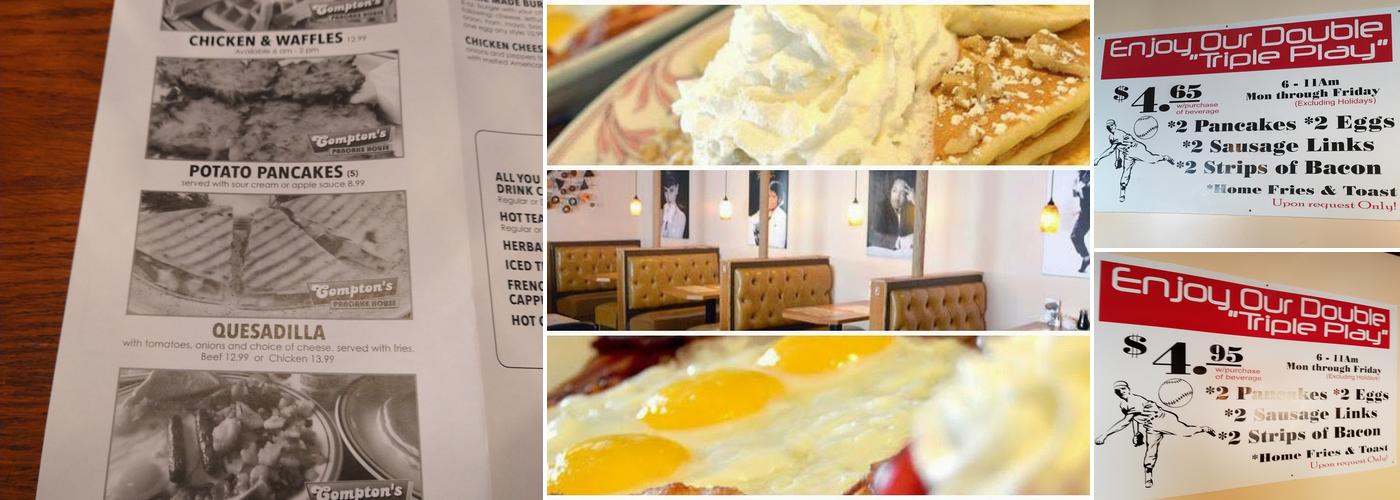 Compton's Pancake House Menu