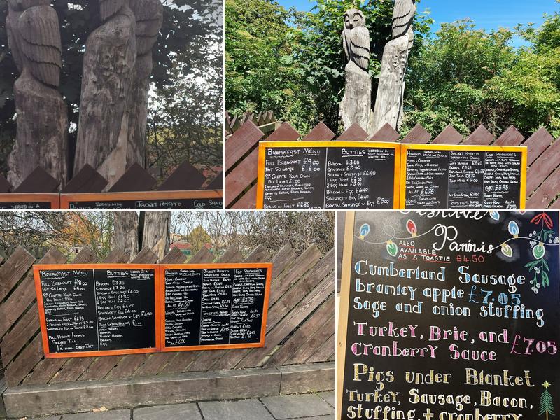 Branch Walkway Cafe Menu