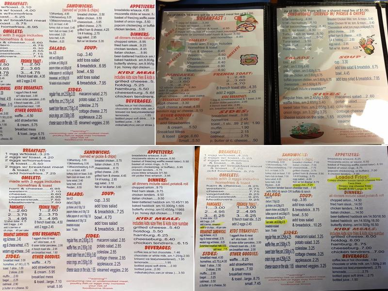 Canton Chatterbox Menu