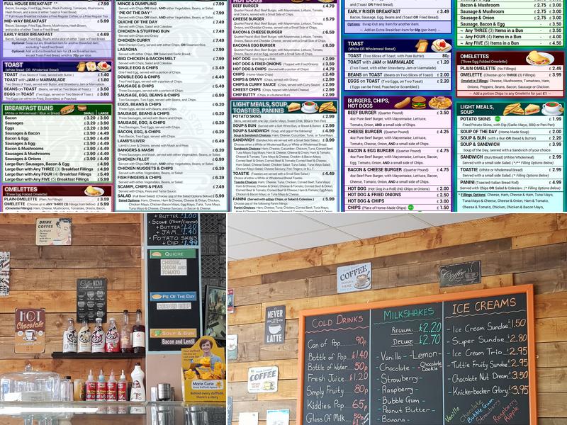 Clock Stop Cafe Bistro Menu