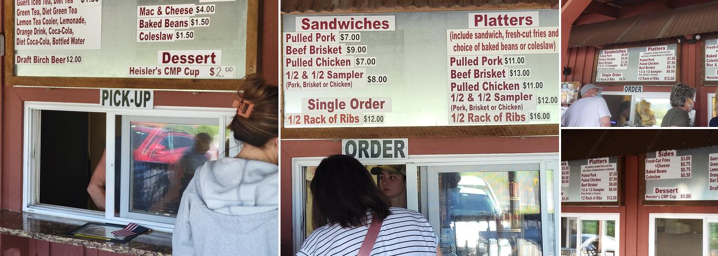 Rough Cut Barbeque Menu