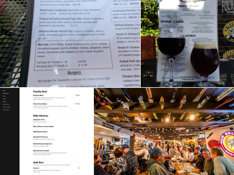 The Handlebar Pub and Grill Menu