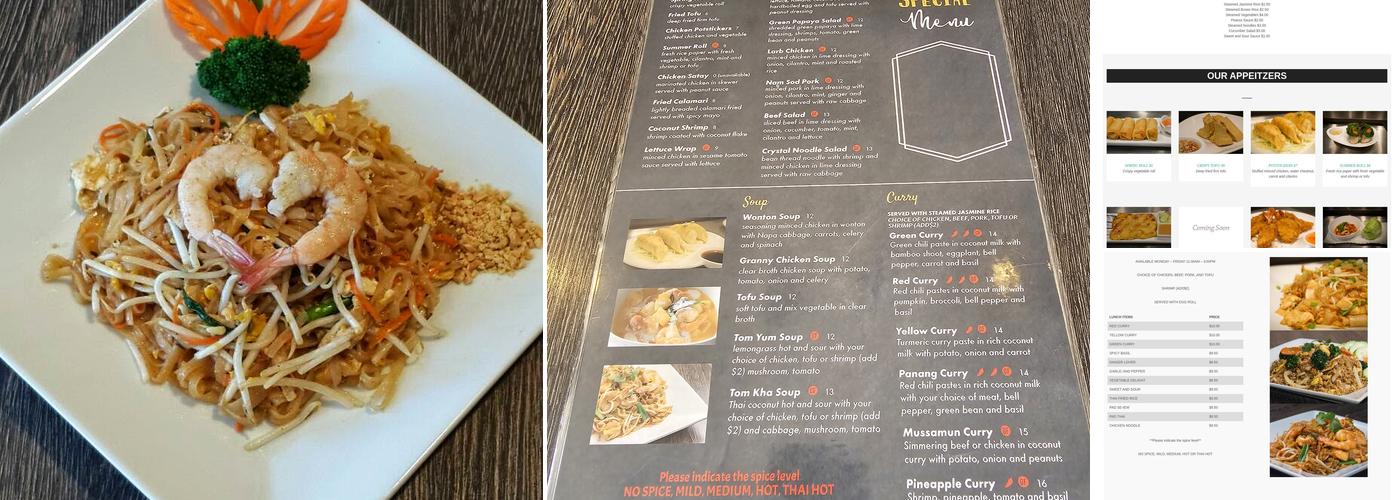 THAI KITCHEN Menu