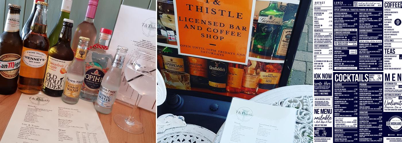 Six Highland Road Menu