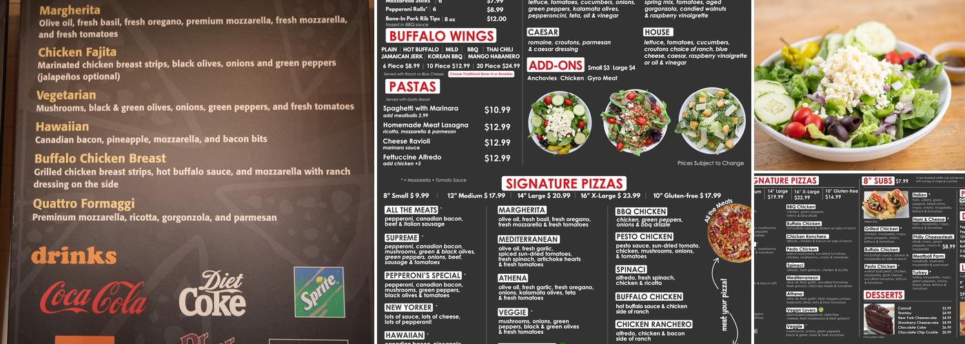 Pepperoni's - Cinco Ranch Menu