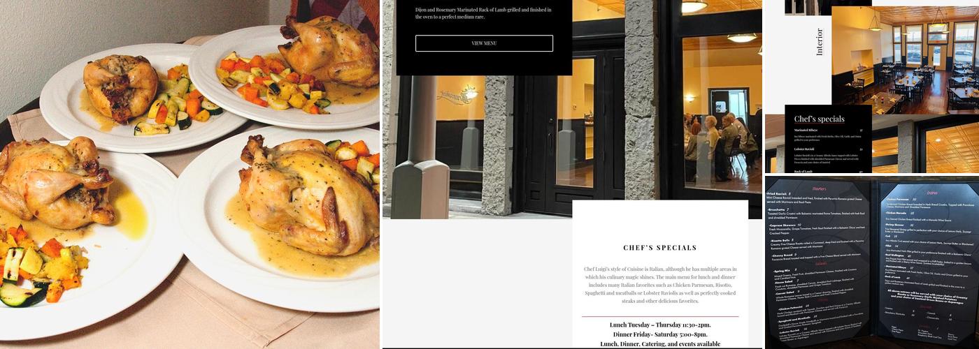 Garibaldi's Menu