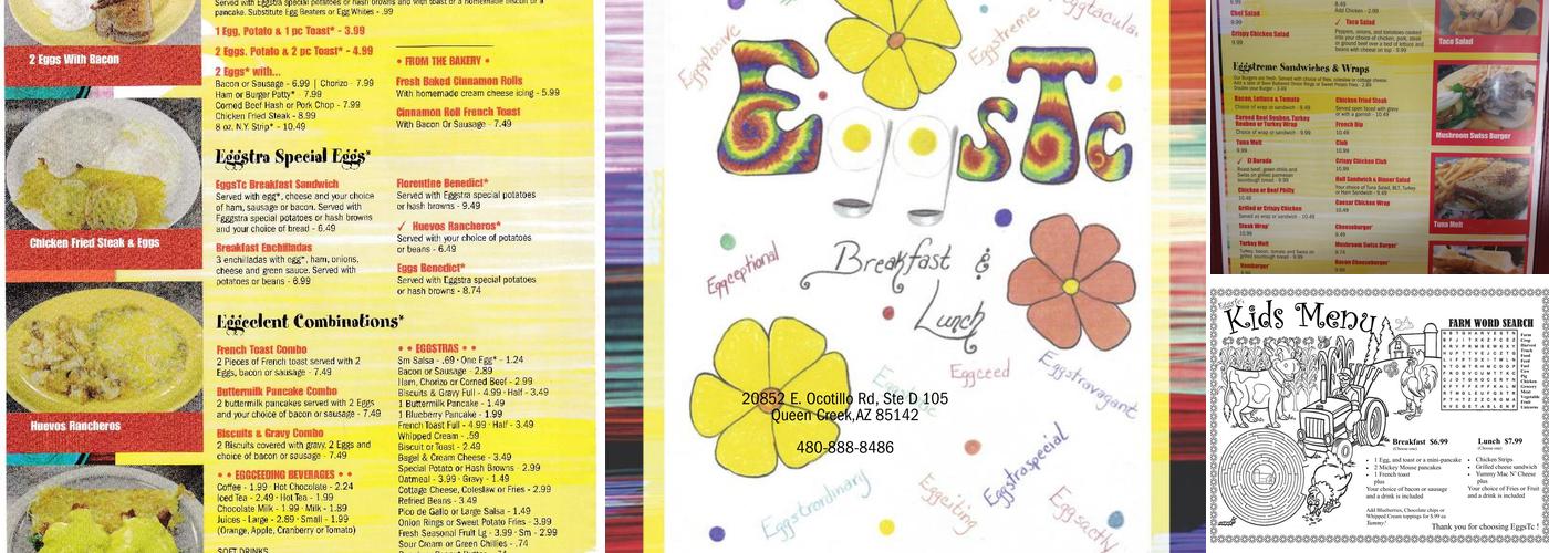 EggsTc Menu