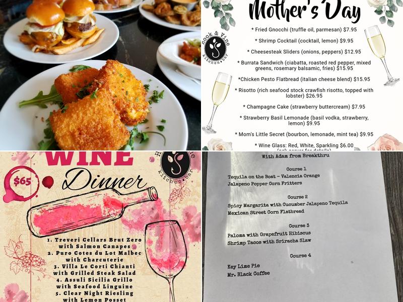 Hook & Vine - Kitchen and Bar Menu