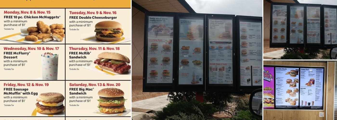 McDonald's Menu