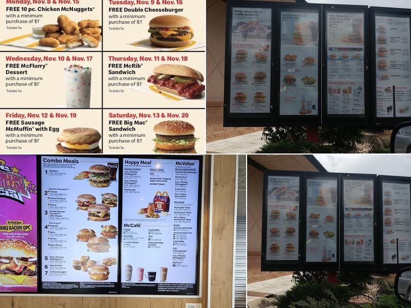 McDonald's Menu